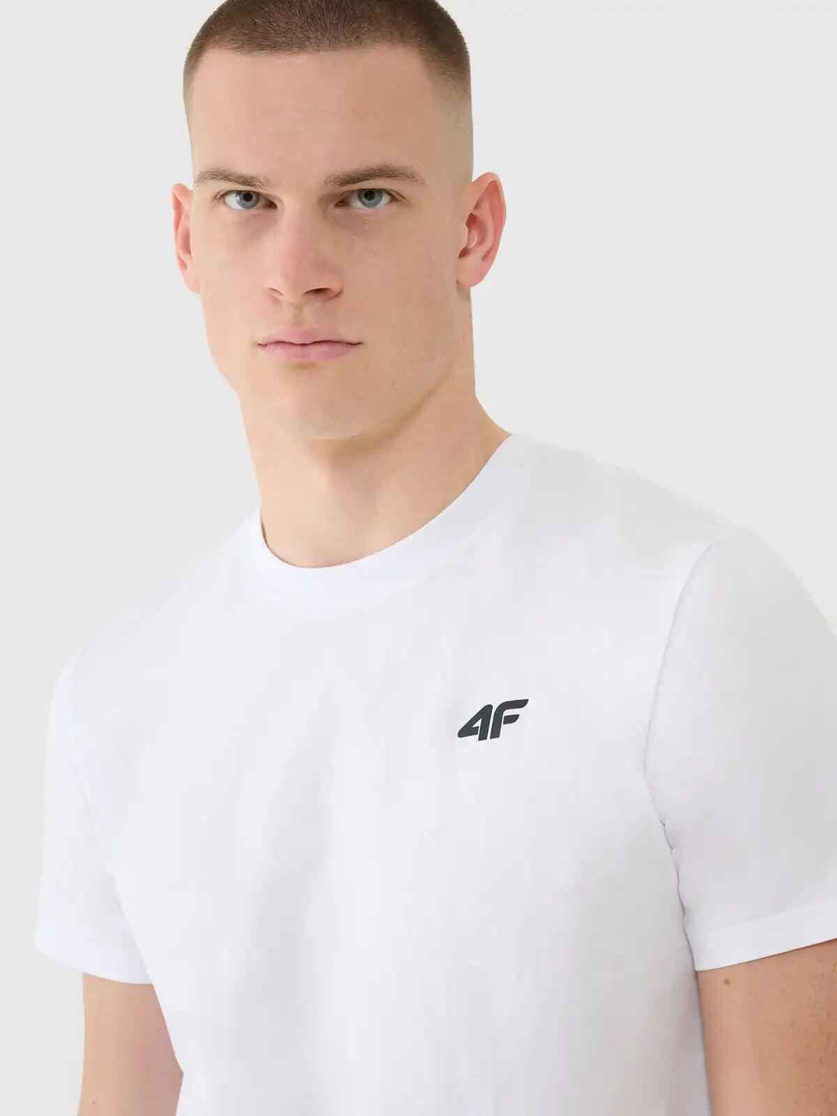 T-shirt Uni Coupe Classique pour Homme 2/4