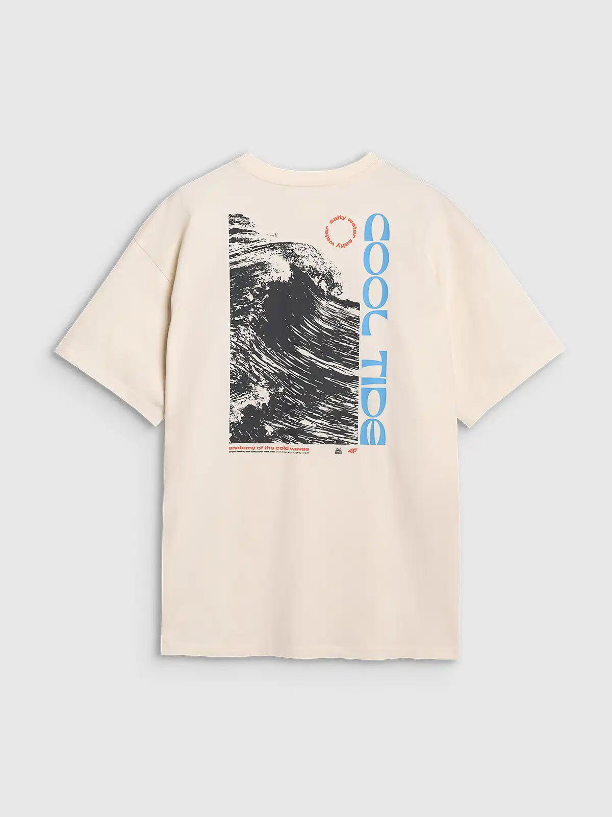 T-shirt Oversized de Homem em Malha Jersey 6/6