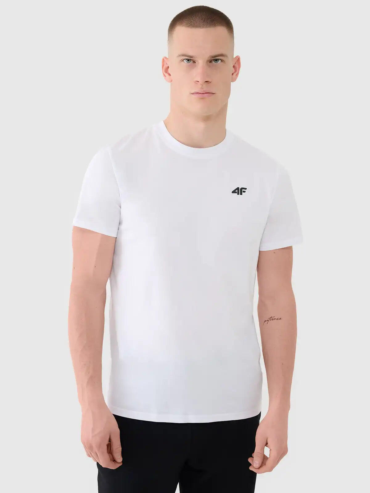 T-shirt Uni Coupe Classique pour Homme 1/4