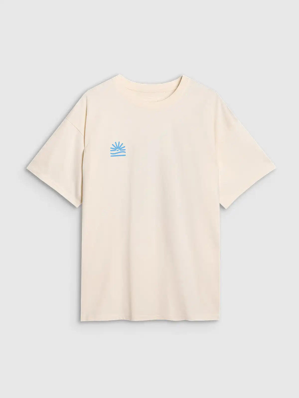 T-shirt Oversized de Homem em Malha Jersey 5/6