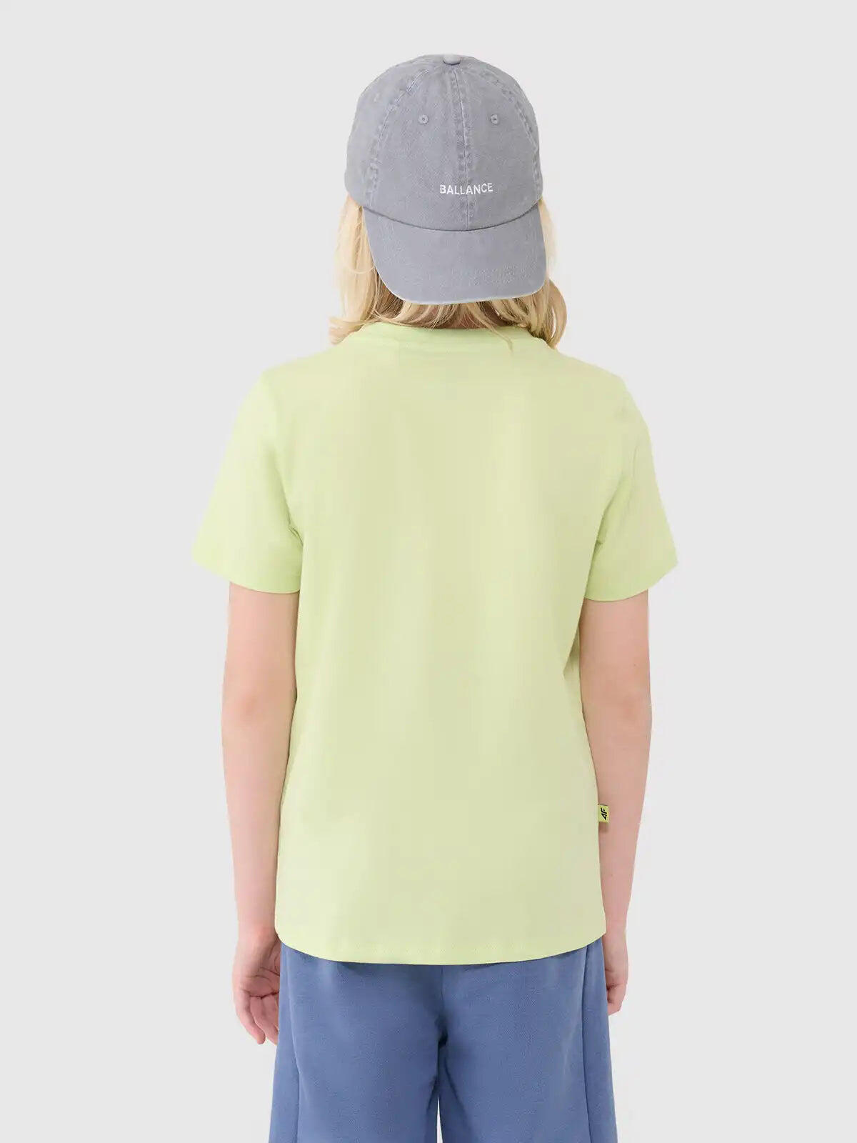 T-SHIRT CHŁOPIĘCY 4F DZIECIĘCY BAWEŁNIANY Z 3/9