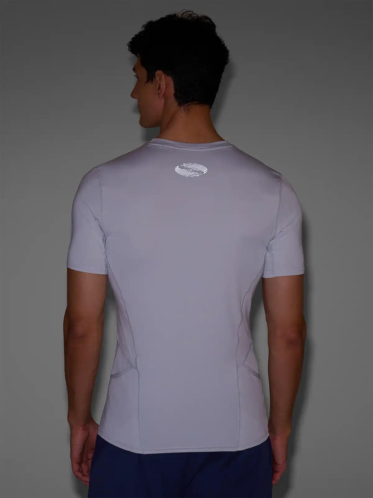 T-shirt de course ajustée pour homme à séchage rapide 4/6