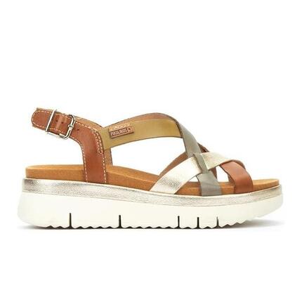 Flache Sandalen Damen Pikolinos W4n-0650 Braun