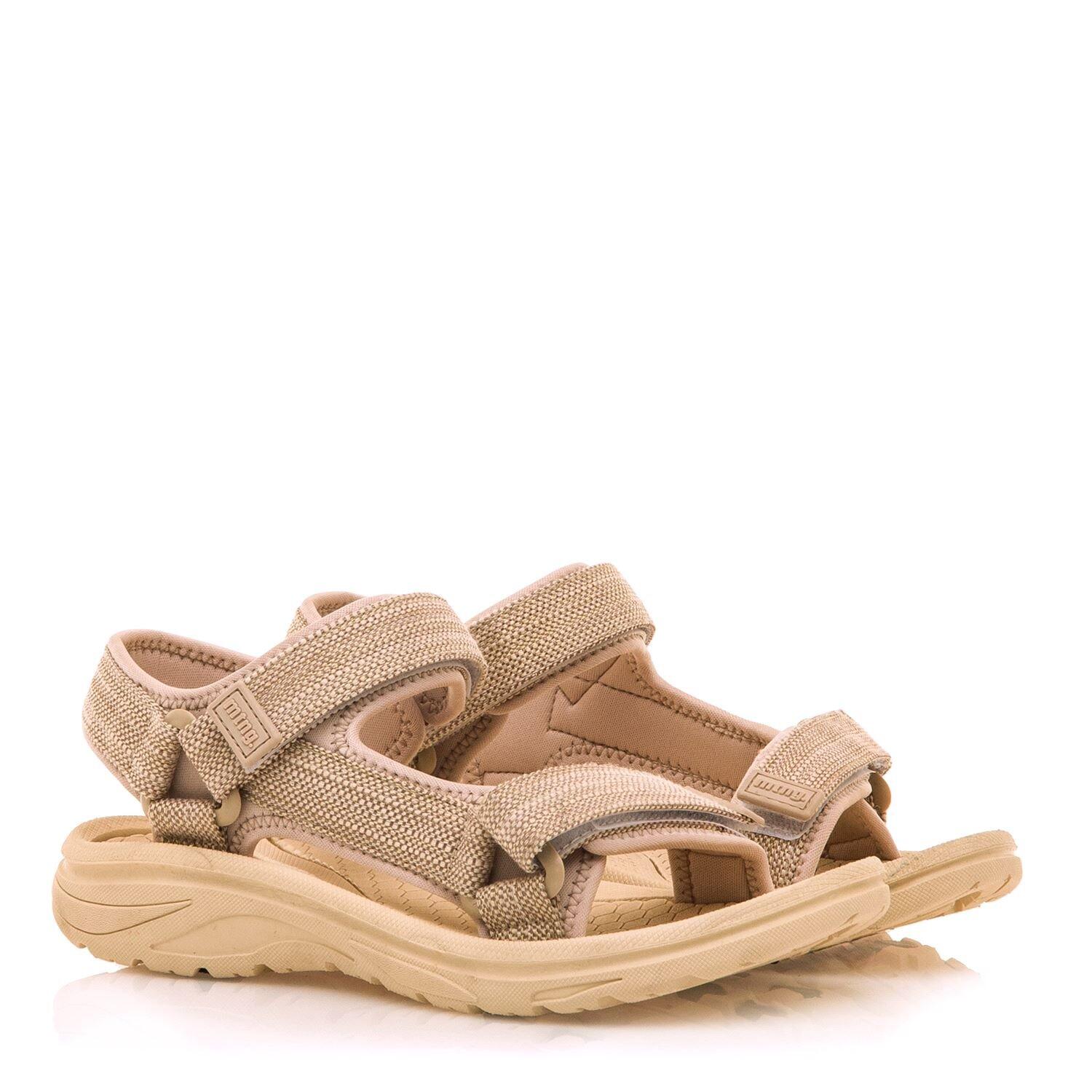 SANDALIAS PLANAS Mujer MTNG TORNADO beige 5/6