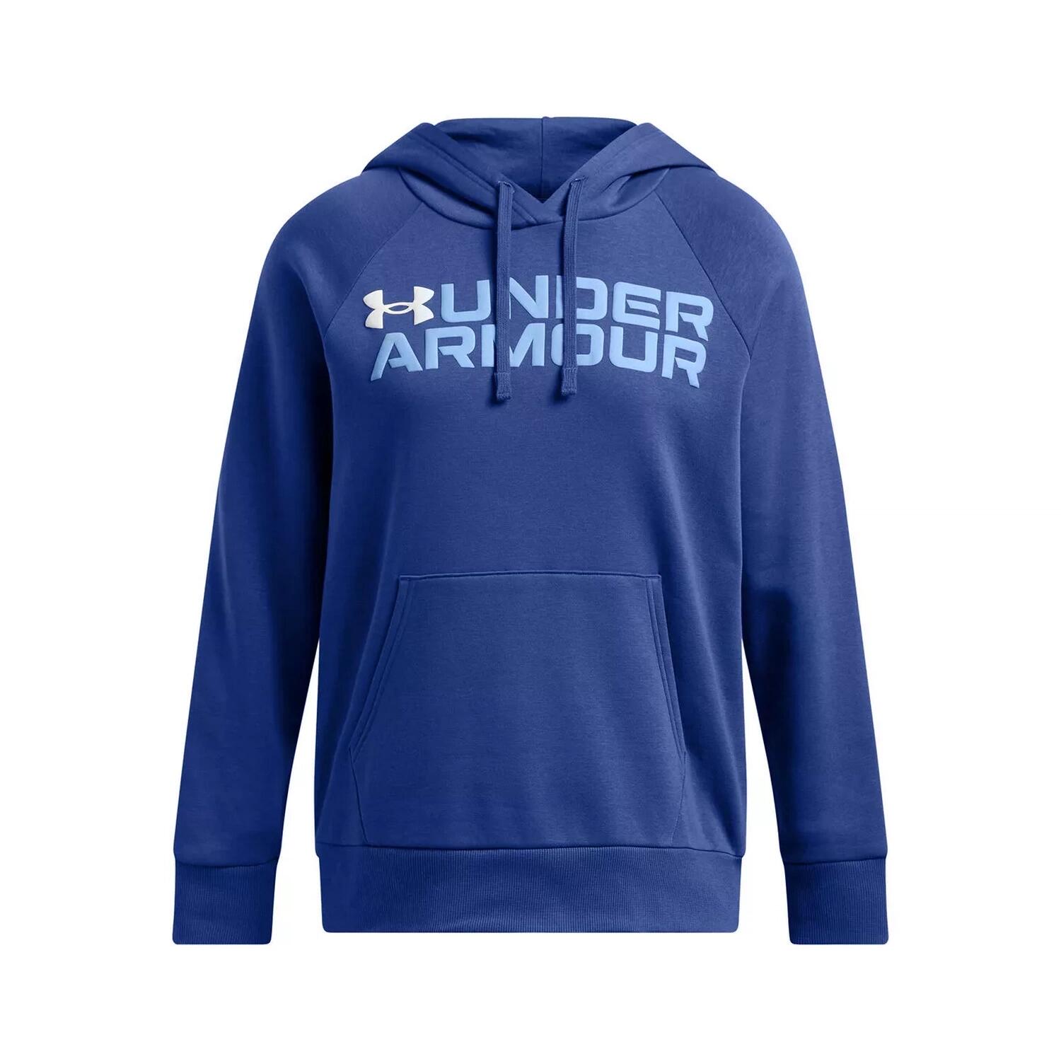 Bluza damska Under Armour Rival Fleece Wordmark Hoodie 4/5