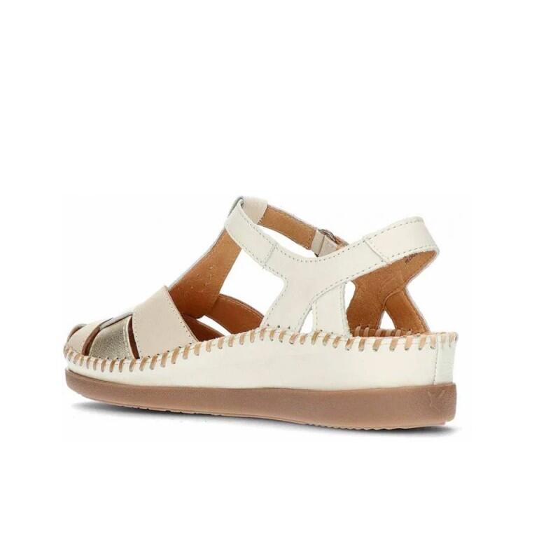Sandales Plates Femme Pikolinos W8k-0847 Beige 3/5