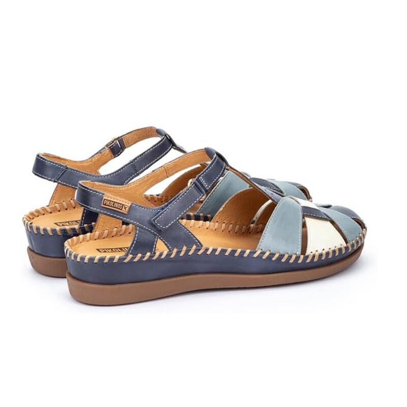 Sandalias Planas Mujer Pikolinos W8k-0847 Azul 2/4