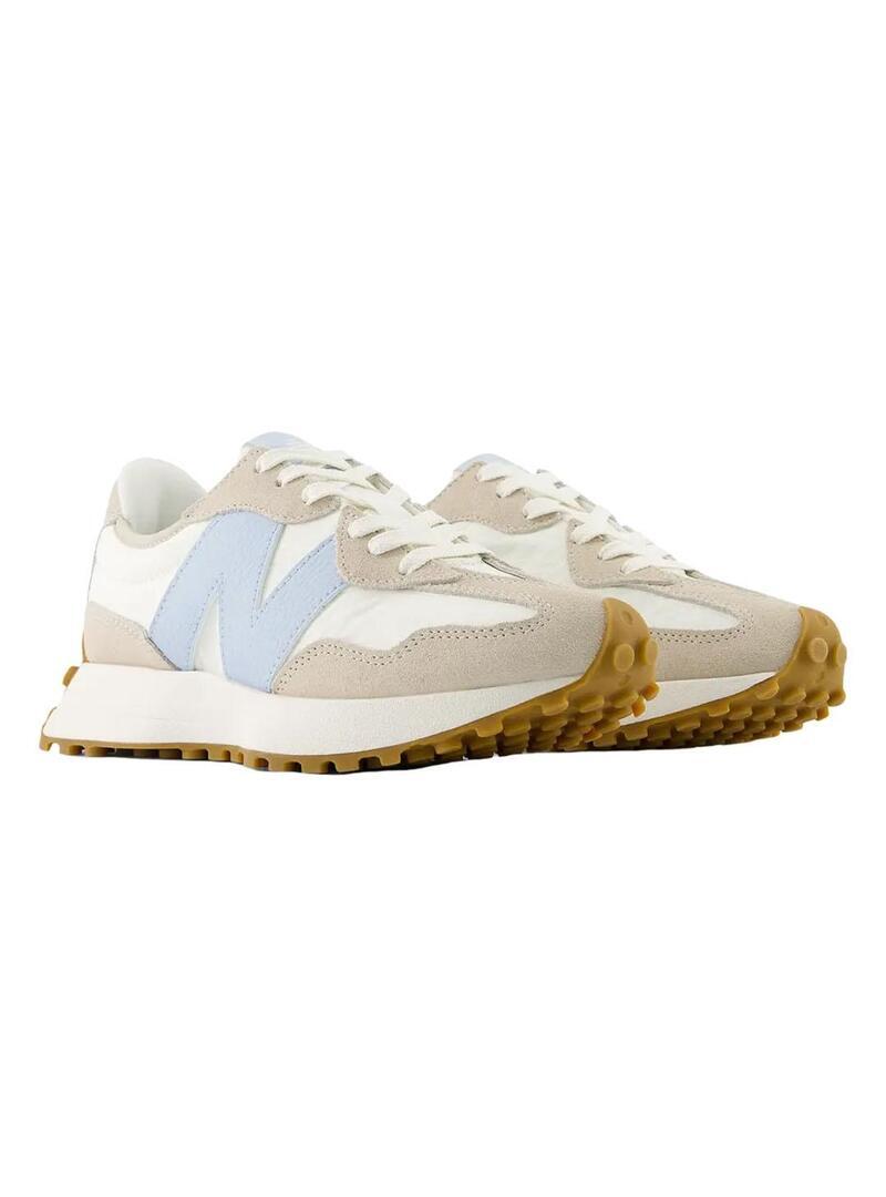 Sapatilha para mulher New Balance 327 Bege. 4/6