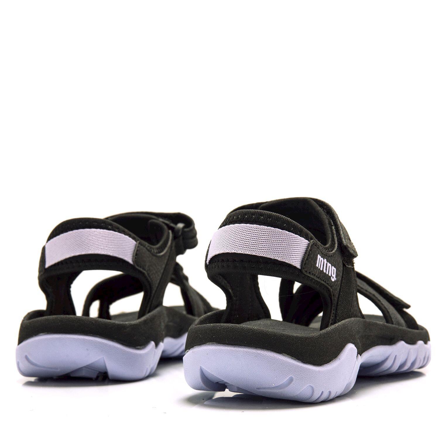 Sandales plates femme MTNG Tifon noir 3/7