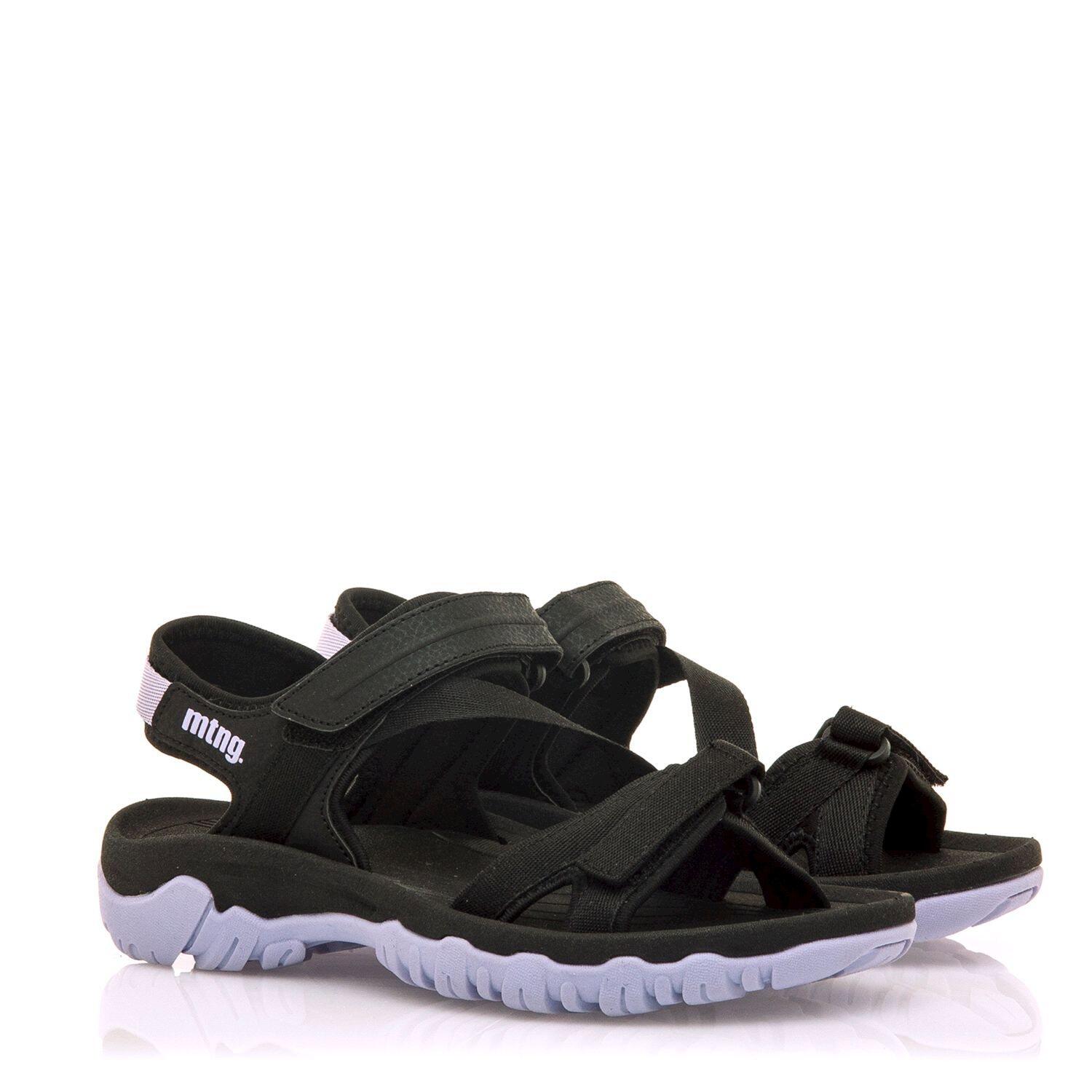 Sandales plates femme MTNG Tifon noir 5/7