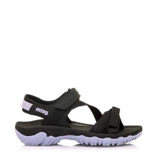Flache Sandalen damen MTNG TIFON schwarz