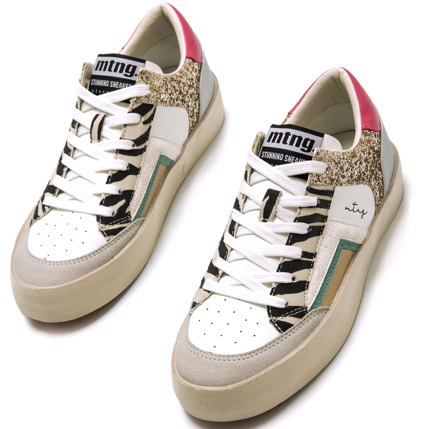 Zapatillas caminar Mujer MTNG Lauper Blanco 2/7