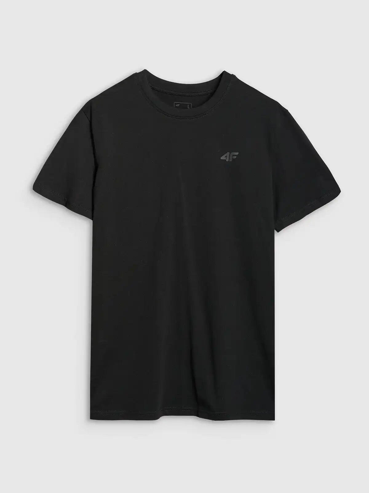 T-shirt Regular a Tinta Unita per Uomo 3/5