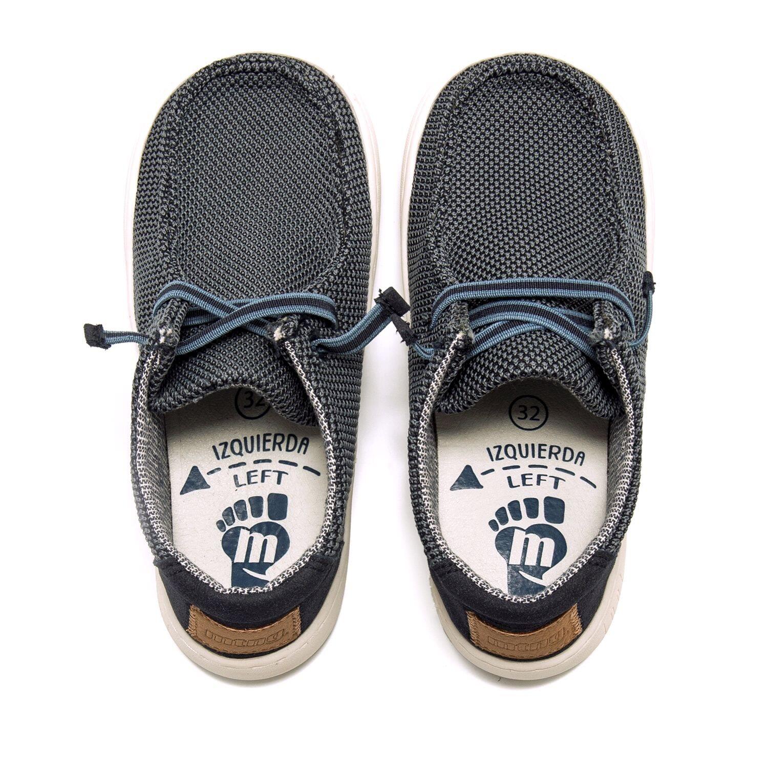 Zapatillas caminar Niños barefoot MTNG KIDS FREE azul 4/7