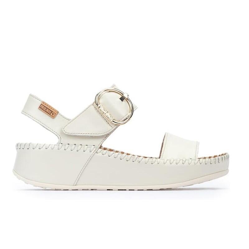 Sandalias Planas Mujer Pikolinos W1c-0709 Beige 4/4