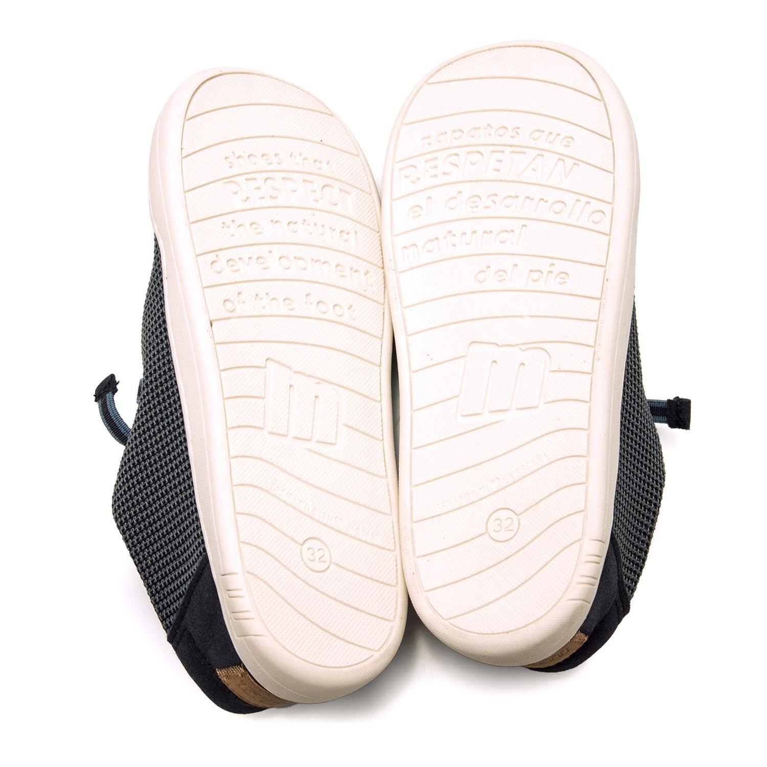 Zapatillas caminar Niños barefoot MTNG KIDS FREE azul 6/7