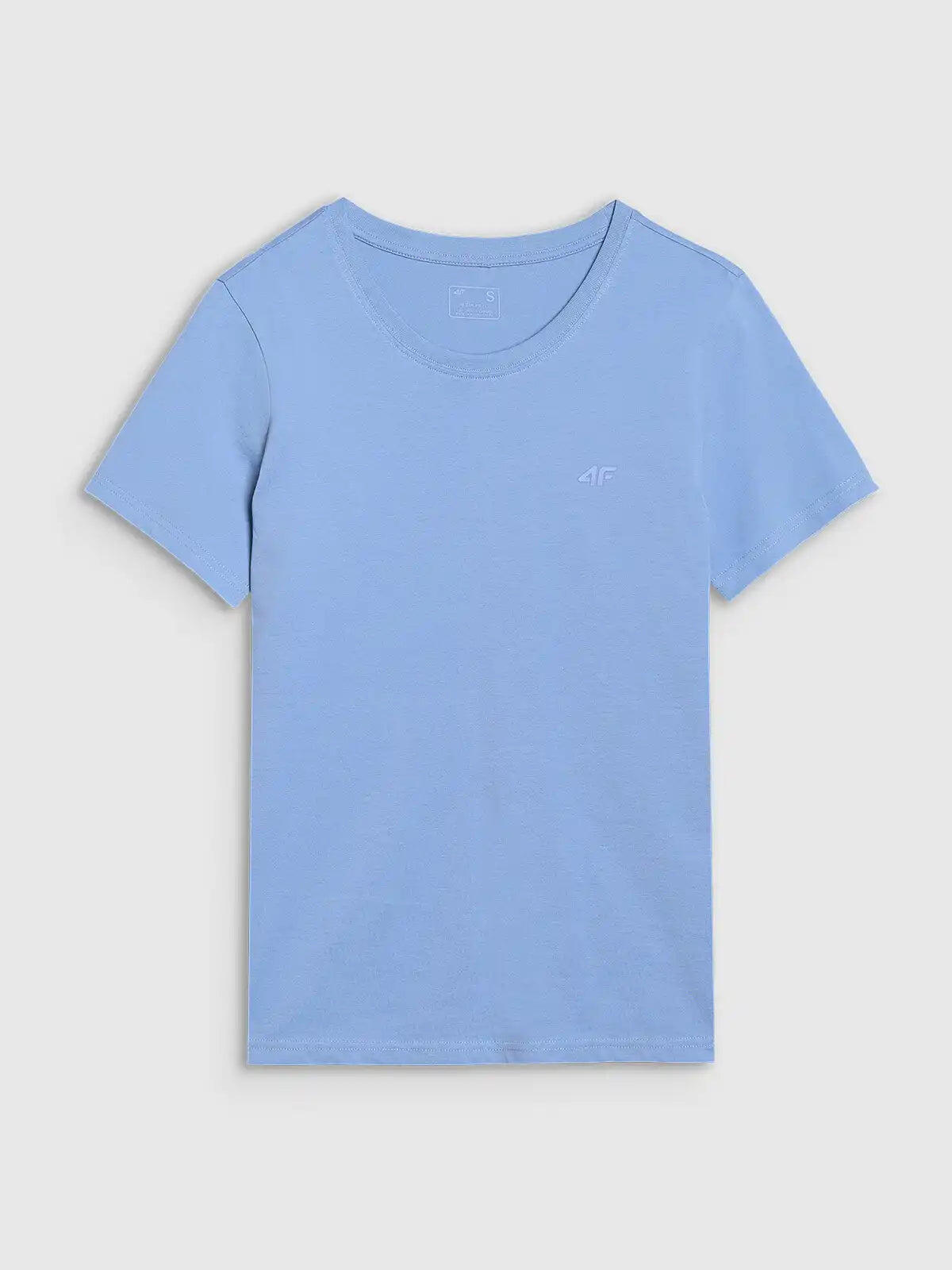 T-shirt Unie Coupe Classique pour Femme 3/6