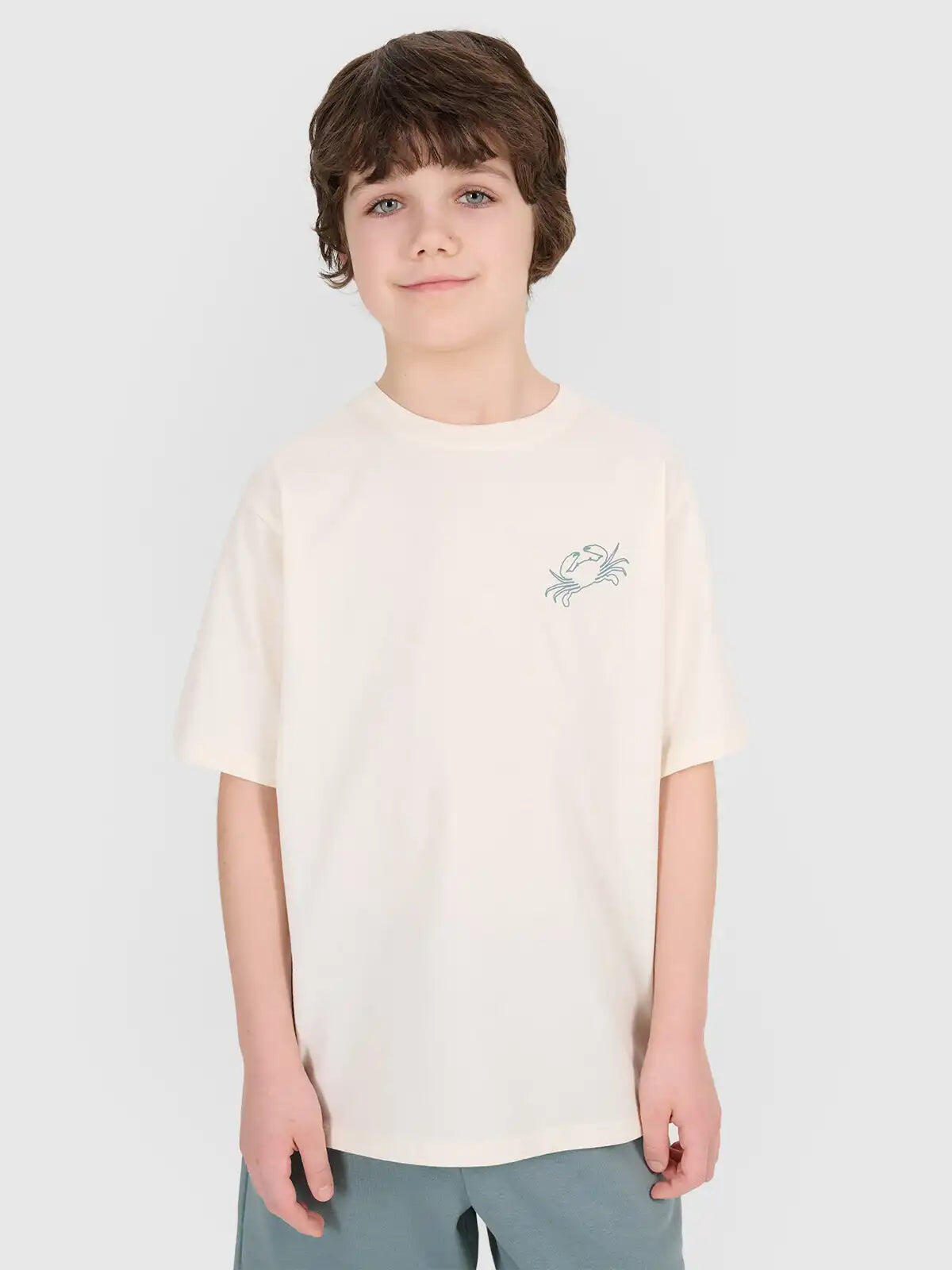 T-shirt Oversize com Estampa para Rapaz 1/6