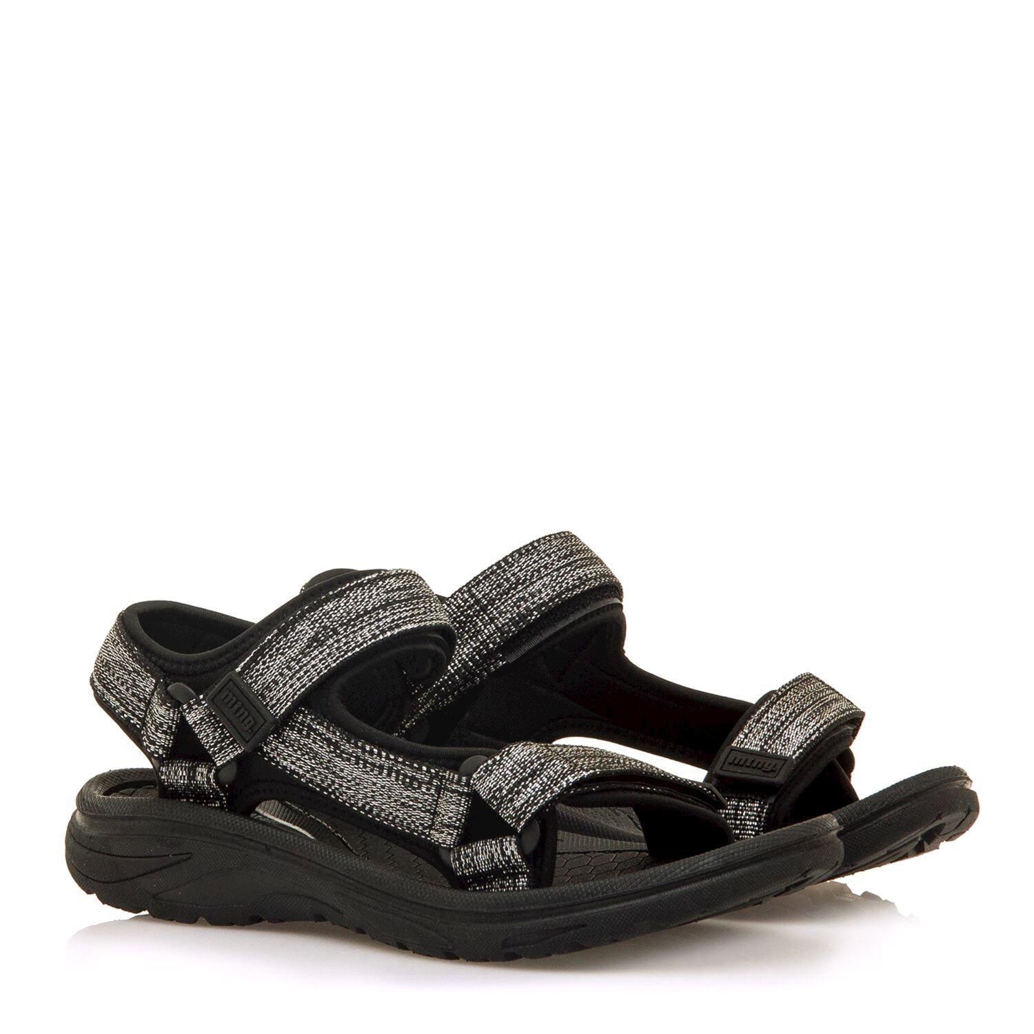 SANDALIAS PLANAS Mujer MTNG TORNADO negro 5/7
