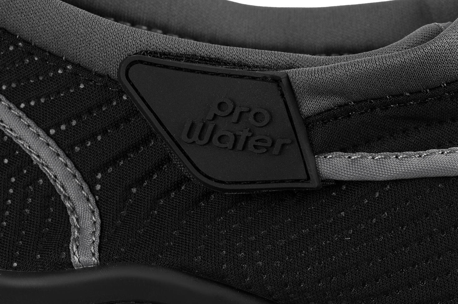 Męskie buty do pływania na plażę czarne PROWATER 7/7