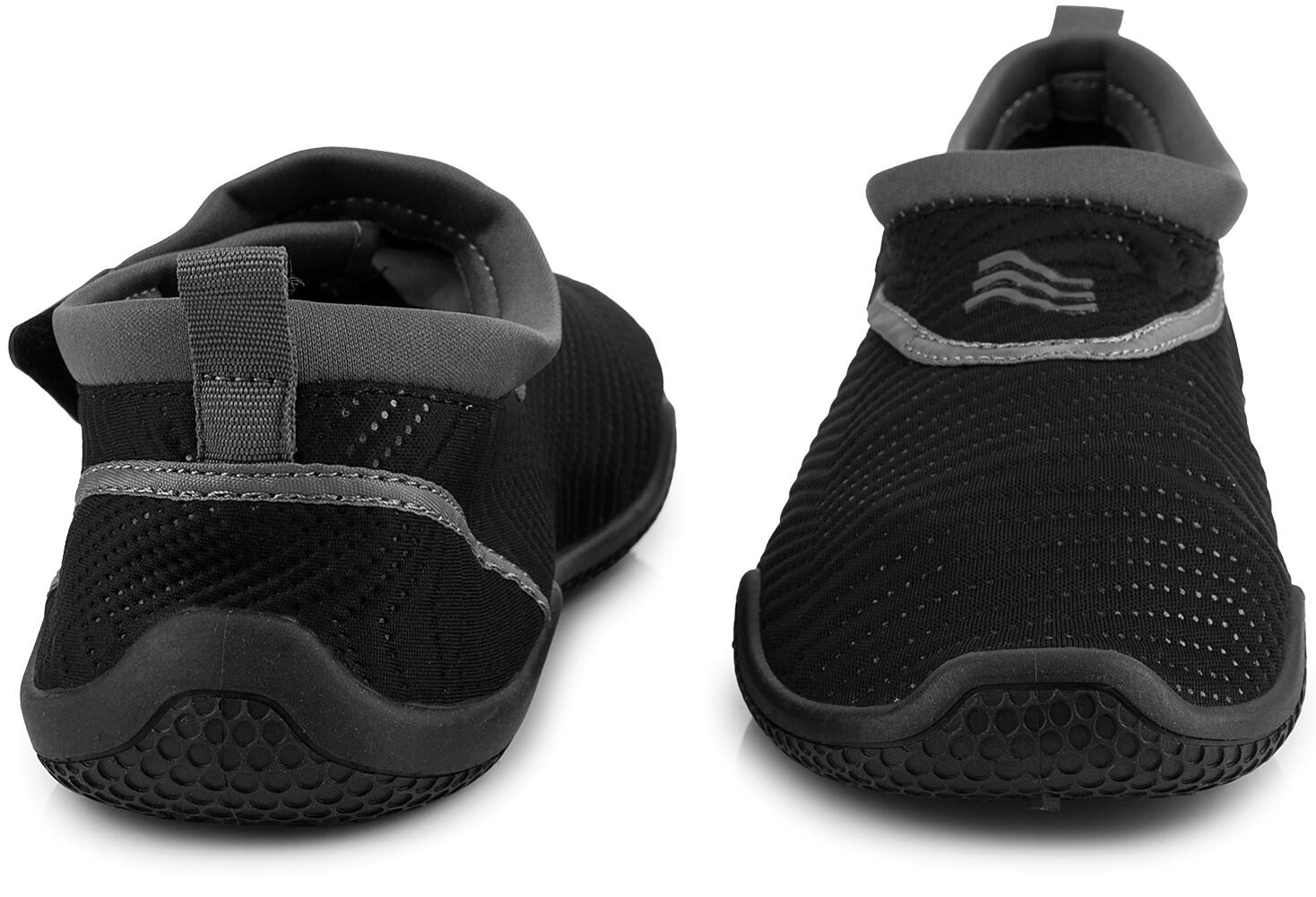 Męskie buty do pływania na plażę czarne PROWATER 6/7
