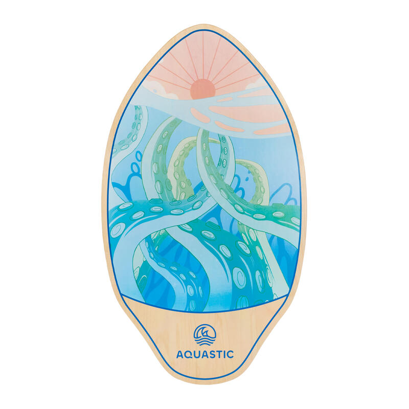 Deska skimboardowa dziecięca AQUASTIC Lagune 34"