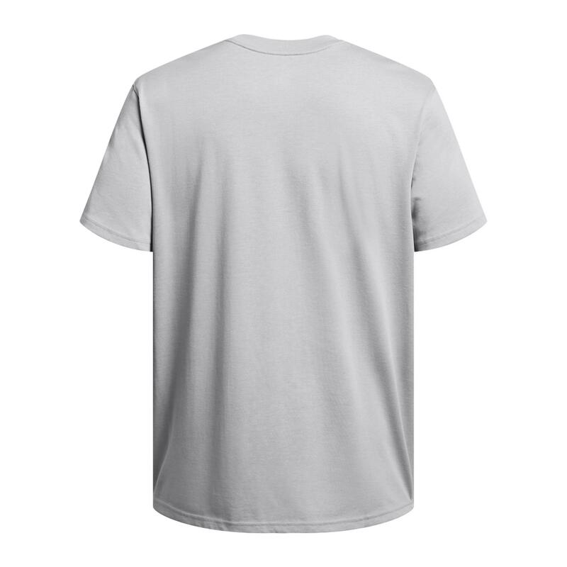 Tricou bărbați Under Armour HW Armour Label mod gray medium heather/black