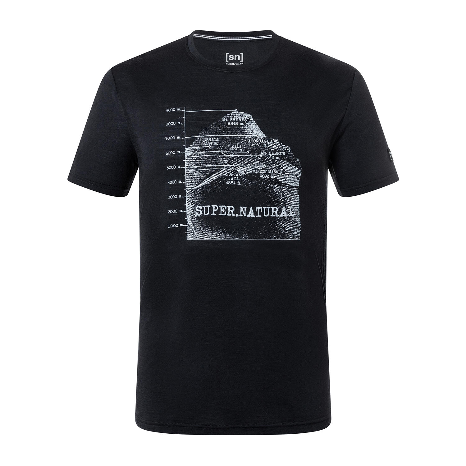 Koszulka męska z merino Super.Natural Men's 7 Peaks Tee z krótkim rękawem 4/5