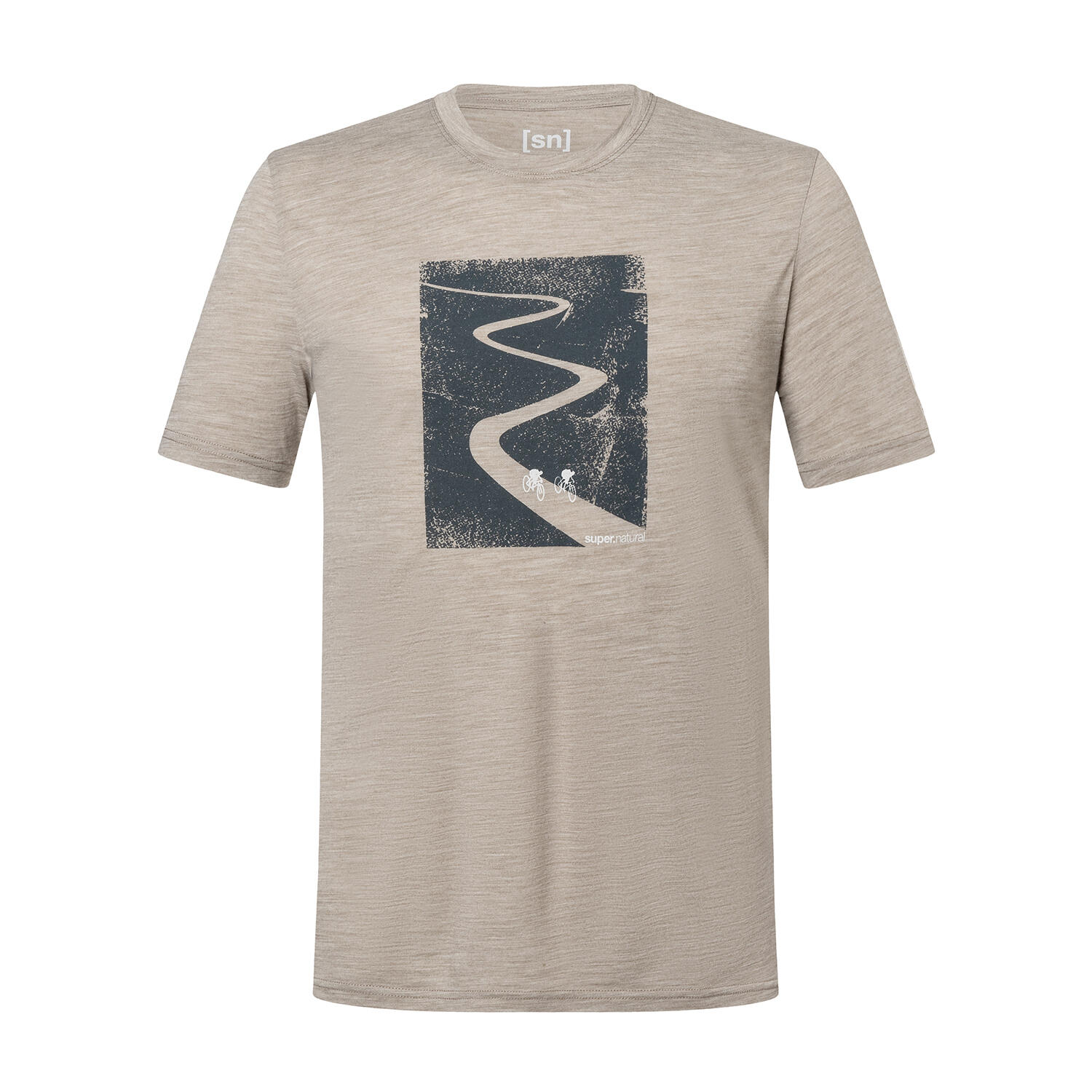 Koszulka męska z merino Super.Natural Men's Bike Tour Tee z krótkim rękawem 2/3