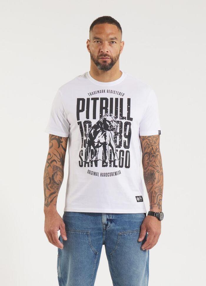 Koszulka męska Pitbull San Diego Dog