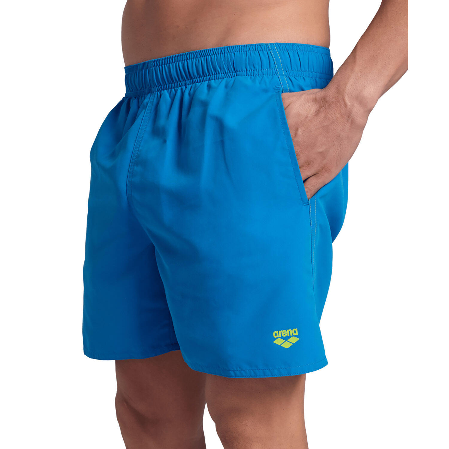Badehose leicht schnelltrocknend Herren - Fundamentals Boxer R 4/5