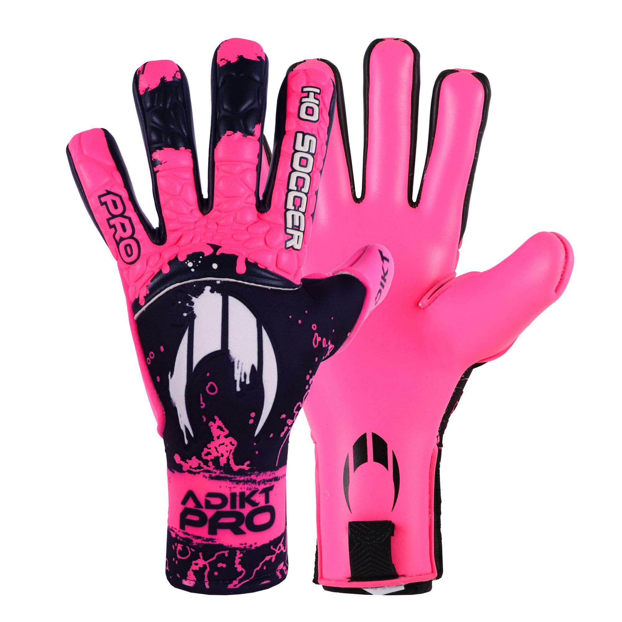 Guanti da portiere Ho Soccer per Adulti Adikt Pro Rosa Blast 1/7