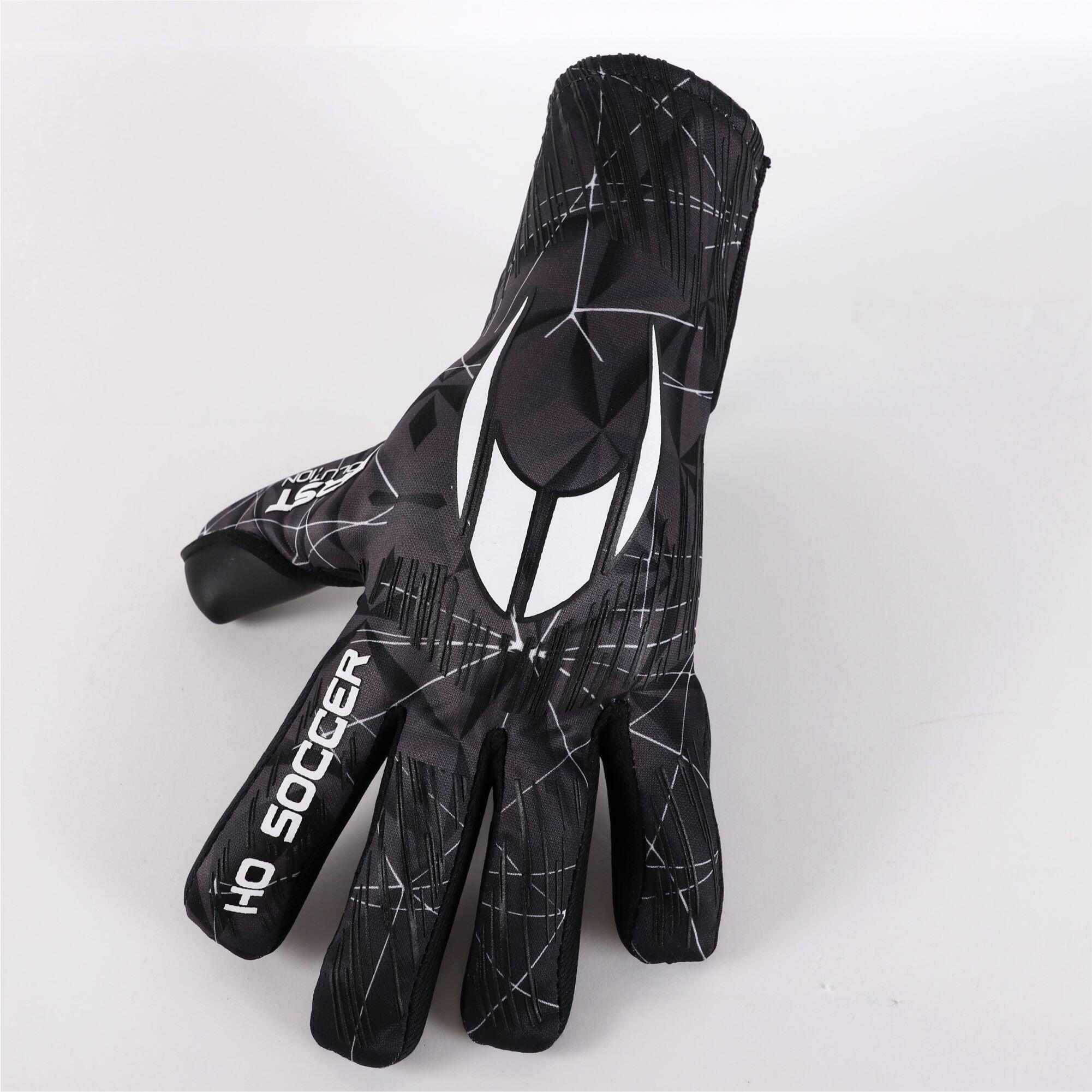 Guanti da portiere Ho Soccer per Bambino First Evolution IV NG Nero 6/7