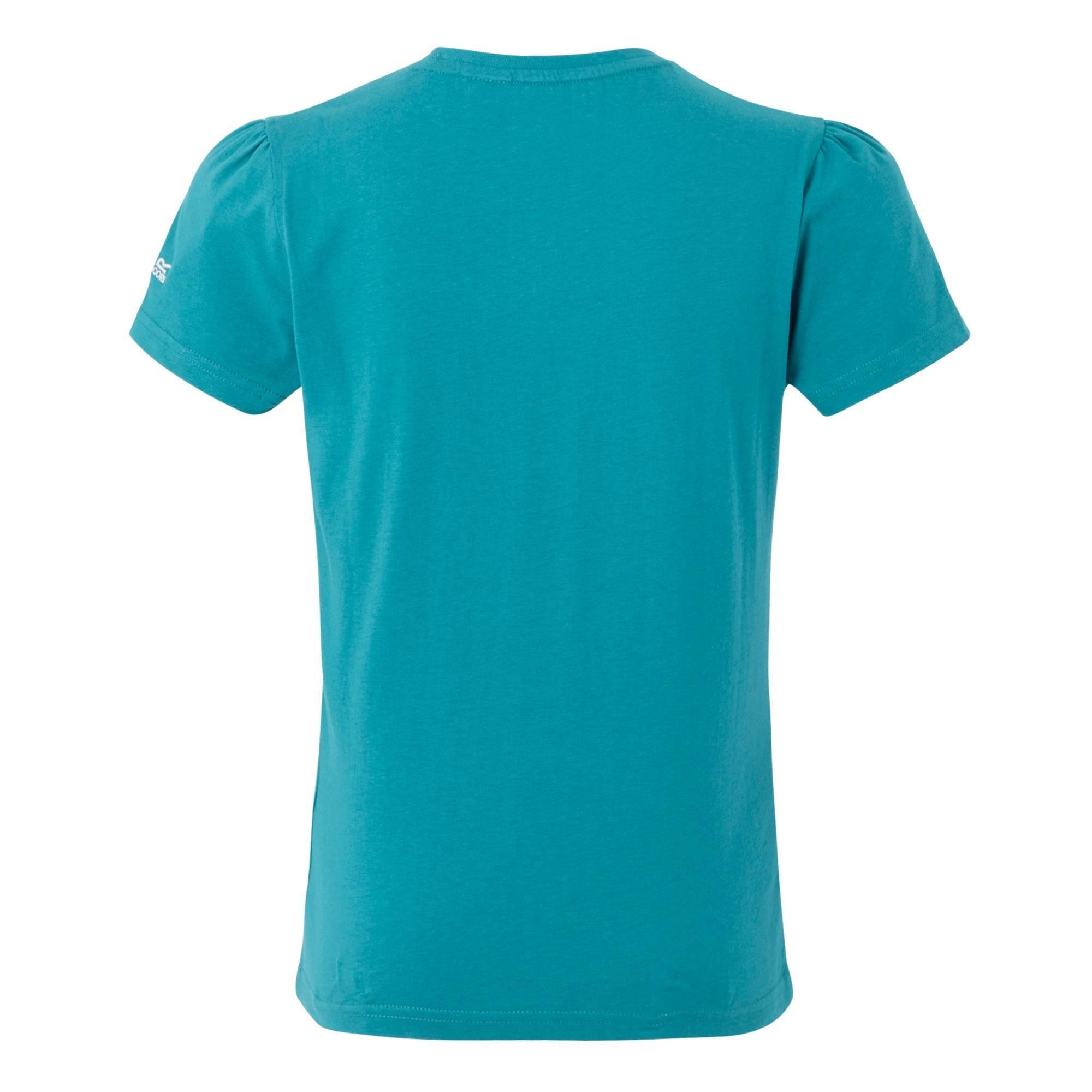 "Bosley VIII" TShirt für Kinder Pfauenblau 2/4