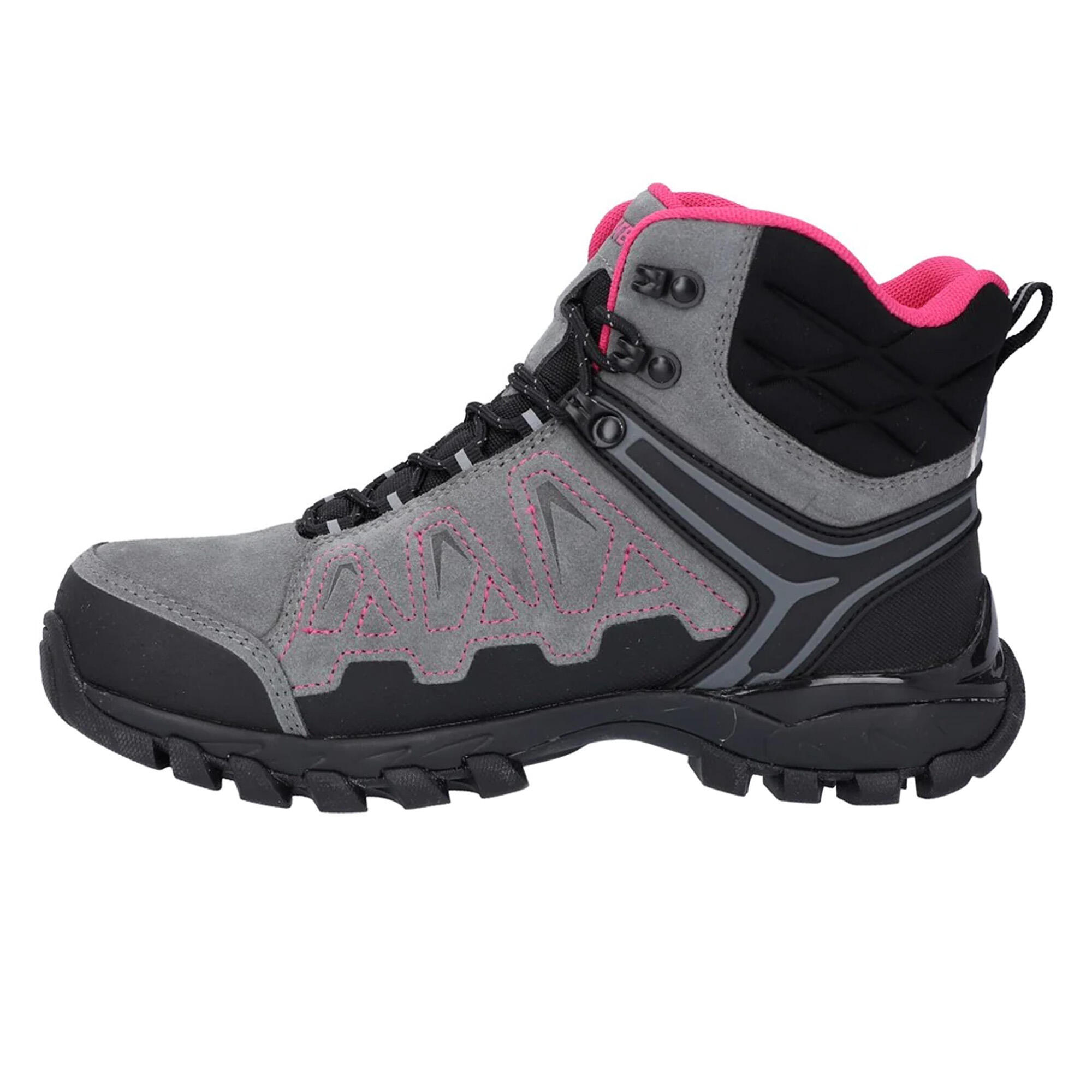 Bottines De Randonnée VLITE EXPLORER Homme (Gris / Fuchsia) 3/4