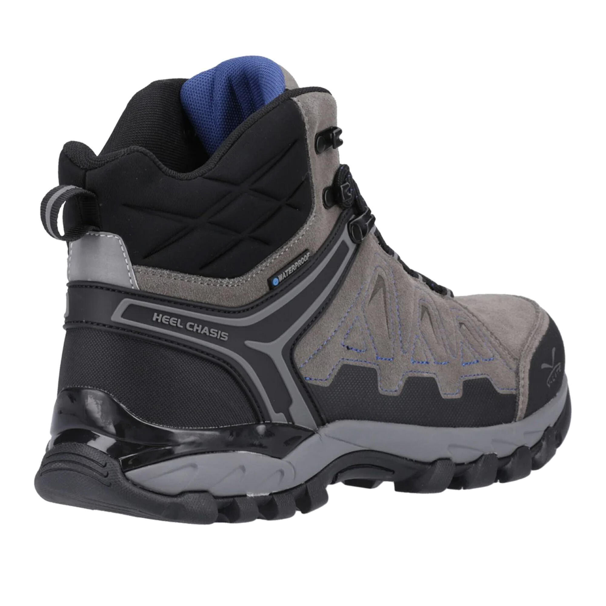 Bottines De Randonnée VLITE EXPLORER Homme (Charbon / Gris / Bleu Foncé) 2/4