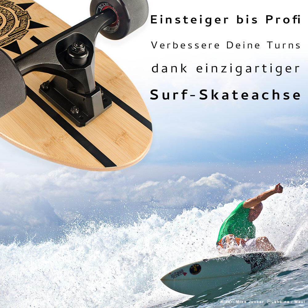 Surf Skateboard HONU // Surfing the streets 3/7