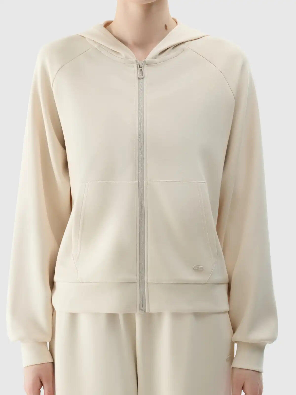 Sweat-shirt zippé pour femme en modal 5/5