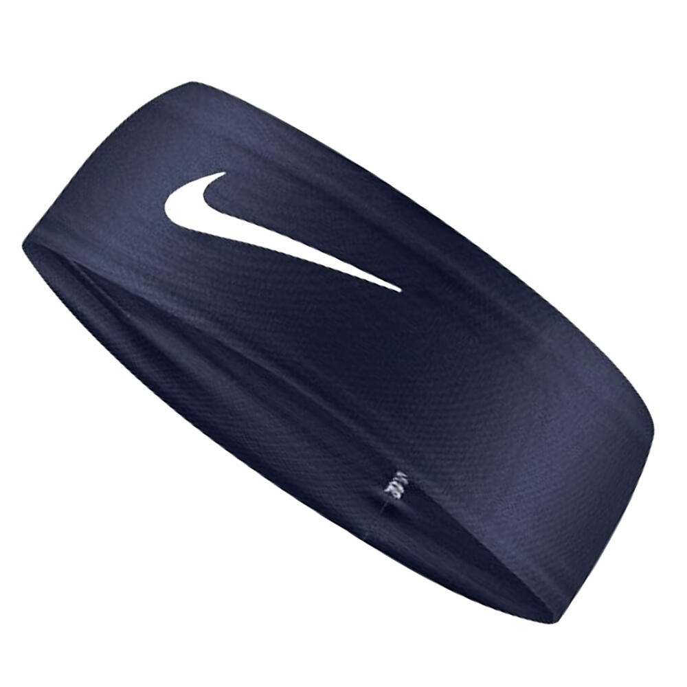 "Fury" Stirnband Damen und Herren Marineblau 2/4