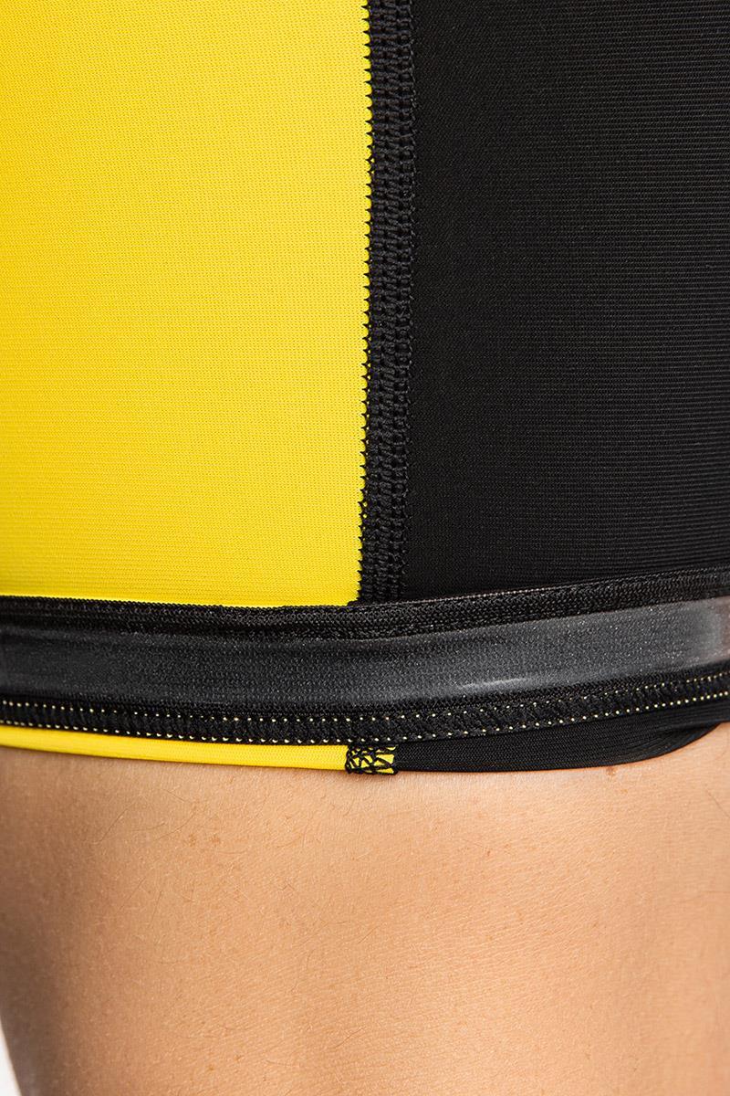 Mad Wave MW Revolution Openback Kneeskin - Black / Yellow 3/6