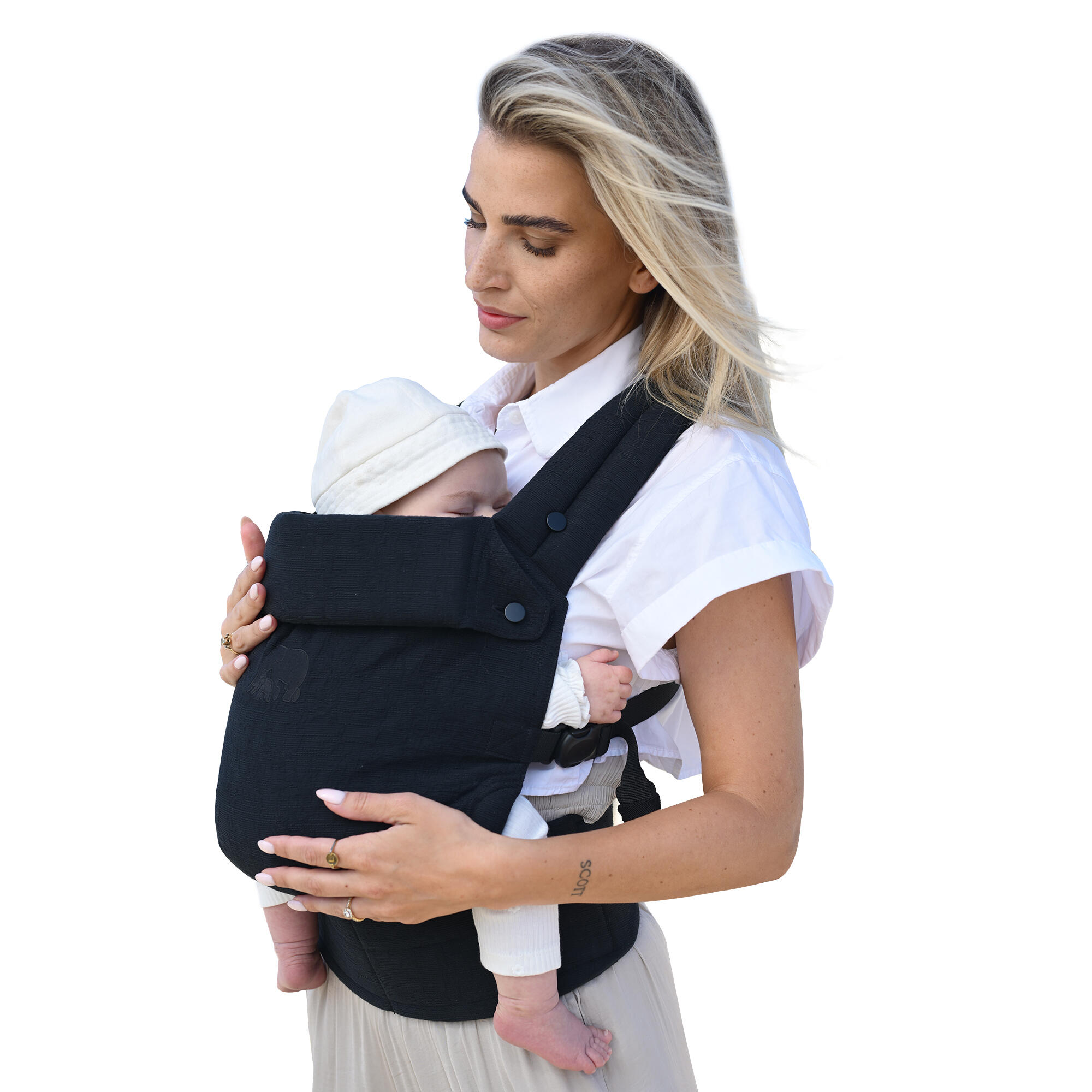 Deryan Amora Marsupio Porta-Bambini - Ergonomico - Nero 7/7