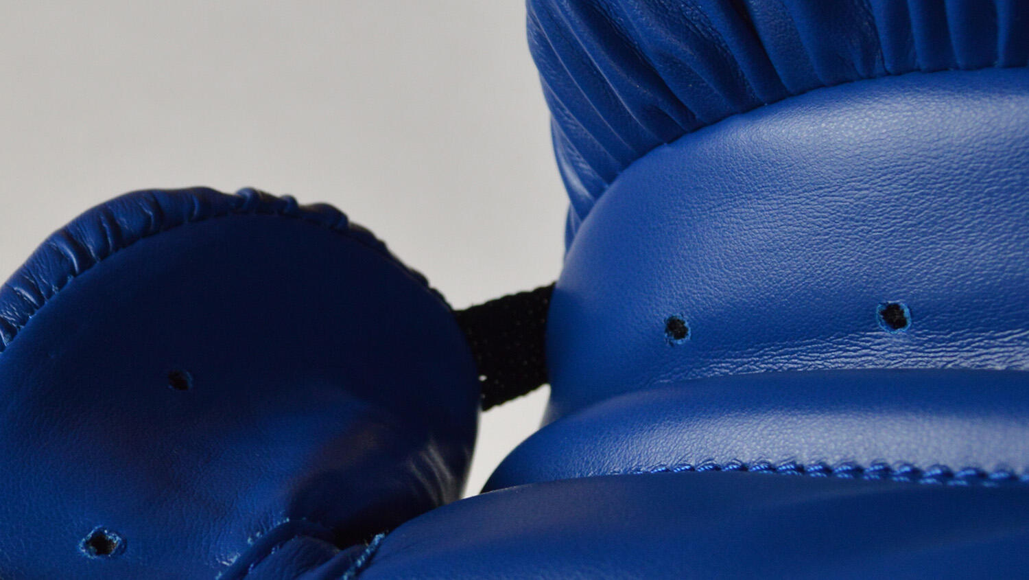 PAIRE DE GANTS DE BOXE bleu Sporti 5/5