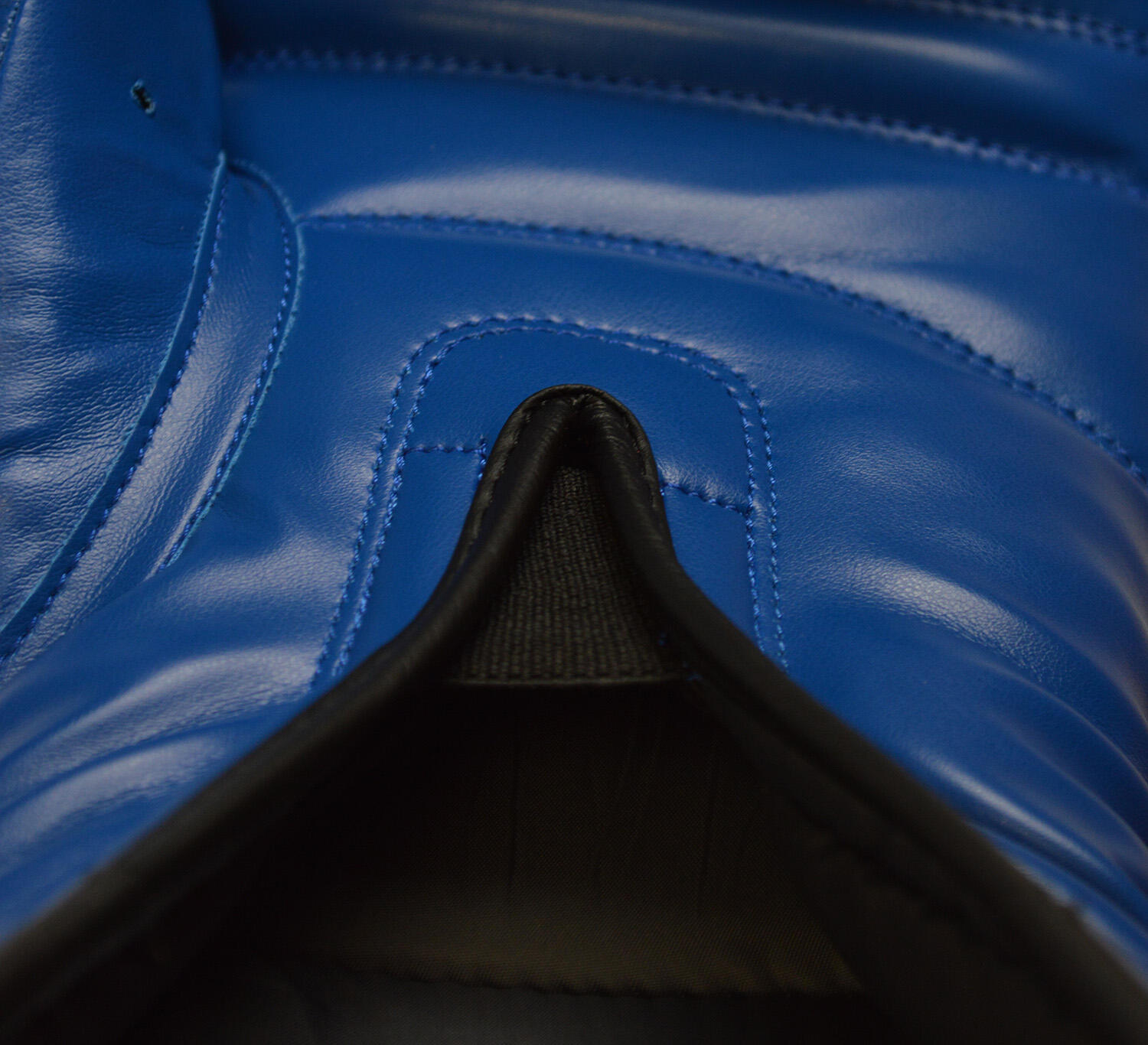 PAIRE DE GANTS DE BOXE bleu Sporti 3/5