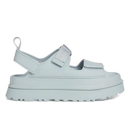 Sandales Plates Femme Ugg Bleu