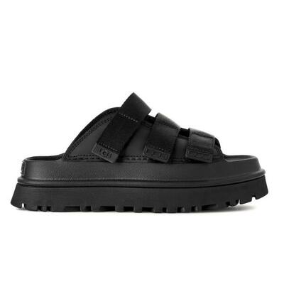 Platte sandalen dames ugg zwart