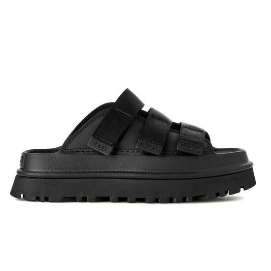 Flache Sandalen Damen Ugg Schwarz