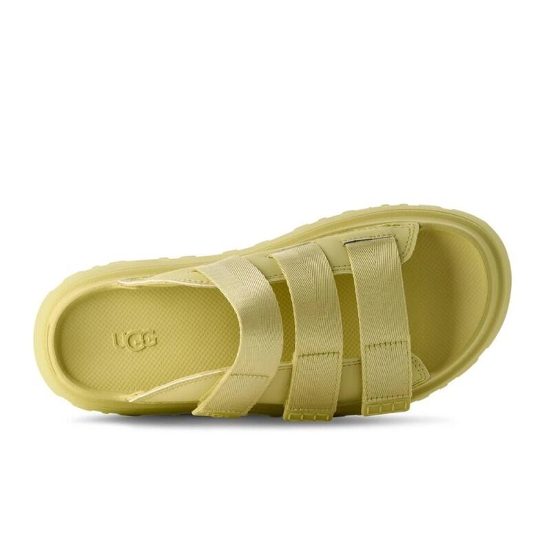 Sandales Plates Femme Ugg  Jaune 3/5