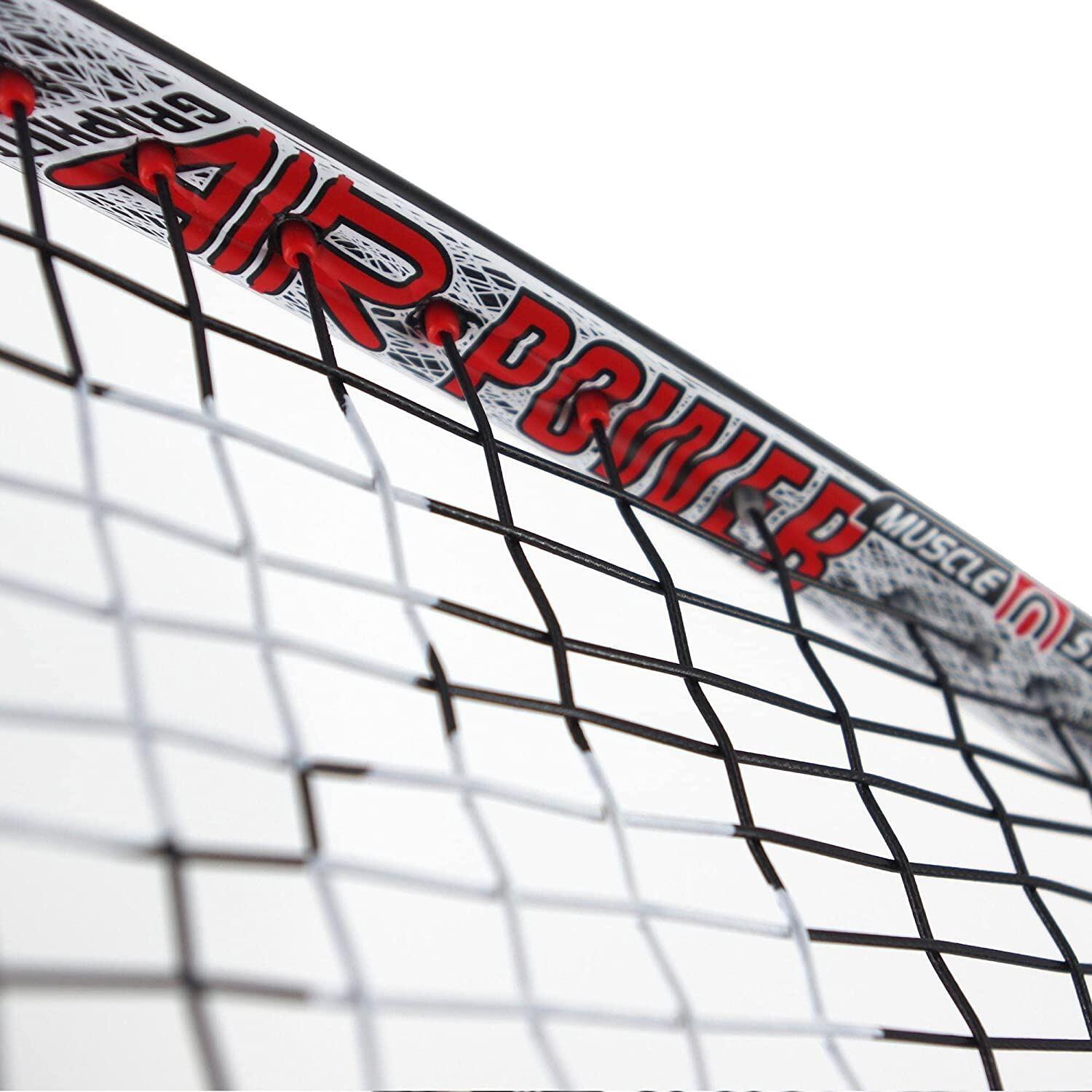 Air Power (2023) Volwassenen Squash Rackets - Zwart 6/6