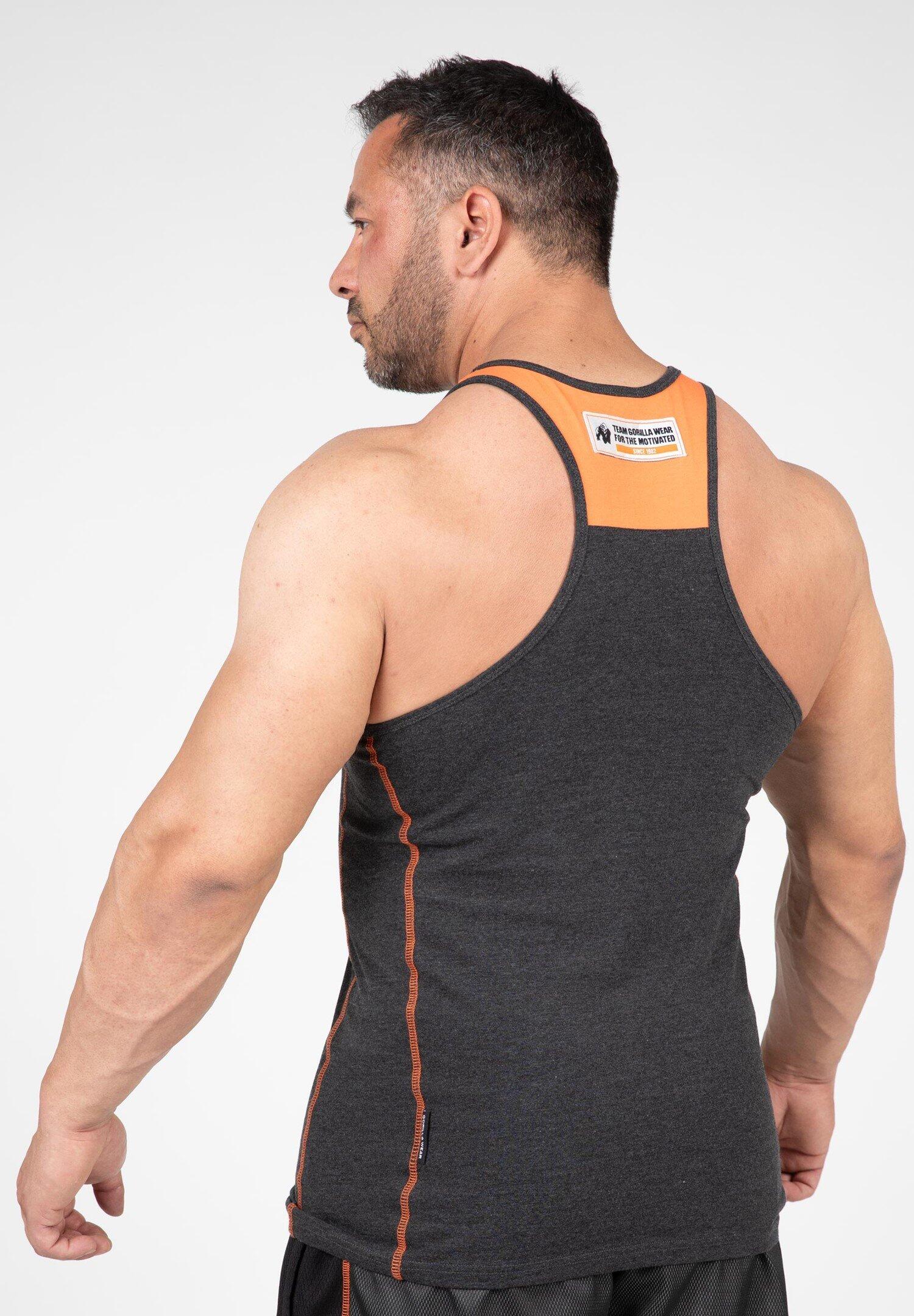 Wallace Camiseta de tirantes - gris/Naranja 2/5