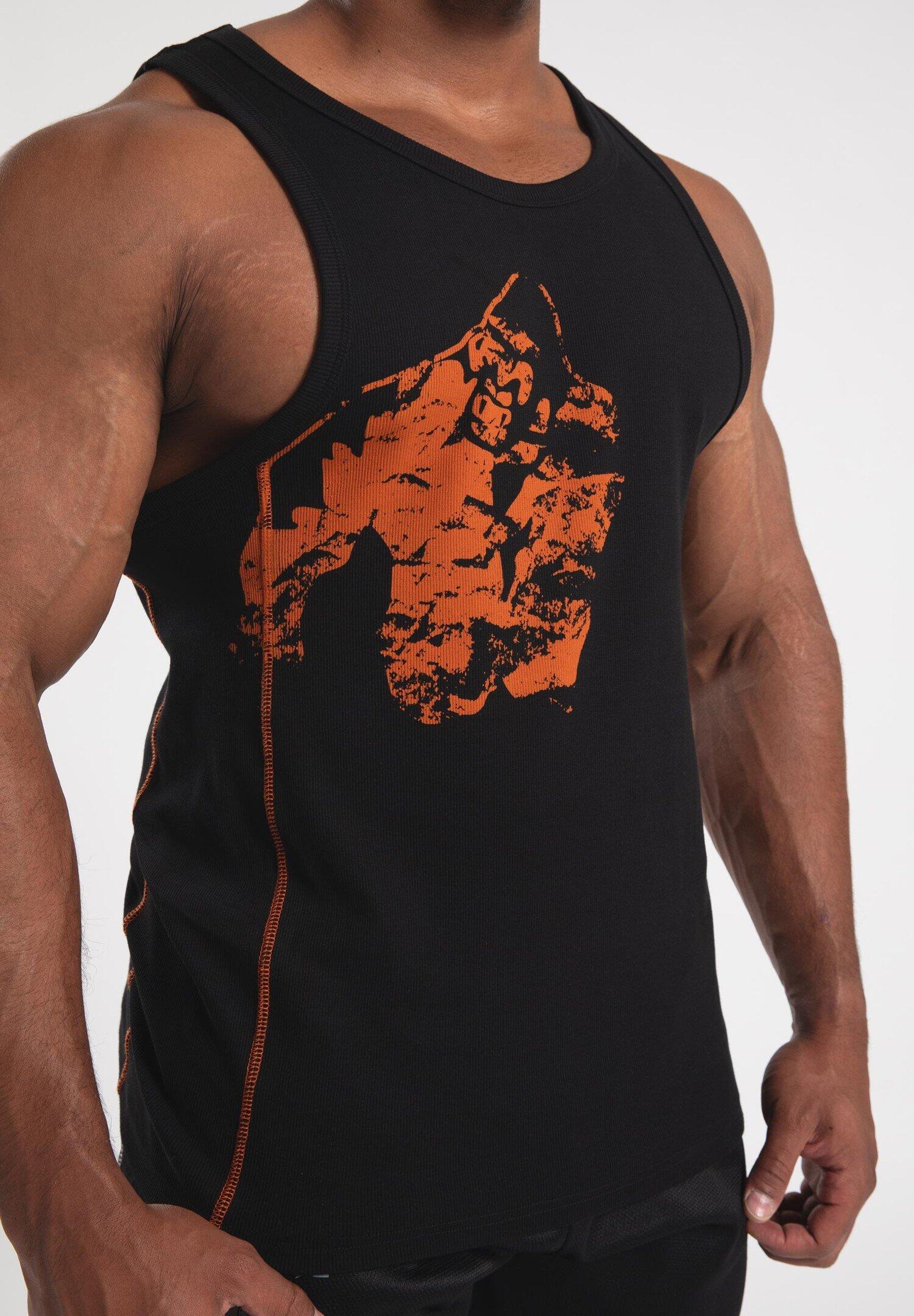 Monterey Camiseta de tirantes - Negro/Naranja 5/7